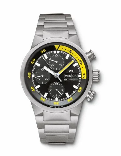 IWC Aquatimer Chrono-Automatic Titanium / Black / Bracelet IW3719-03 (3719-03, IW371903)